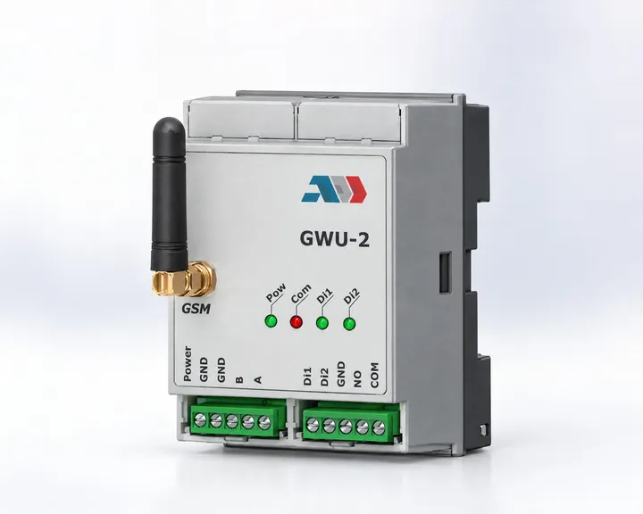 GWU-2 gateway, three-quarter view