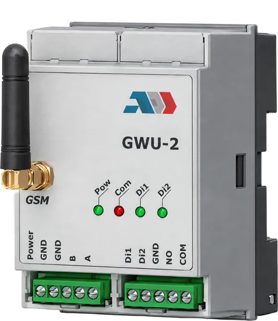 GWU-2 gateway, three-quarter view