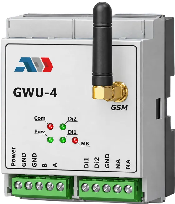 GWU-4 gateway, three-quarter view