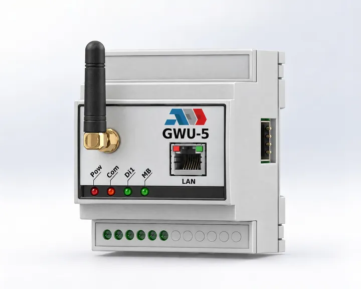 GWU-5 gateway, three-quarter view
