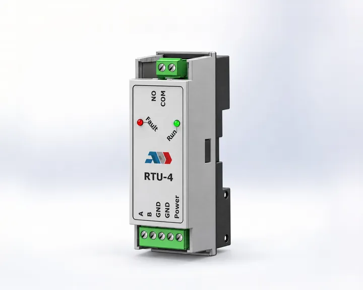 RTU-4 astronomical relay, three-quarter view
