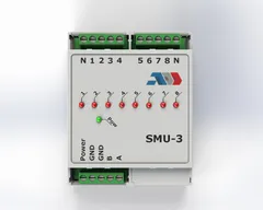 SMU-3, original CAD render, front view