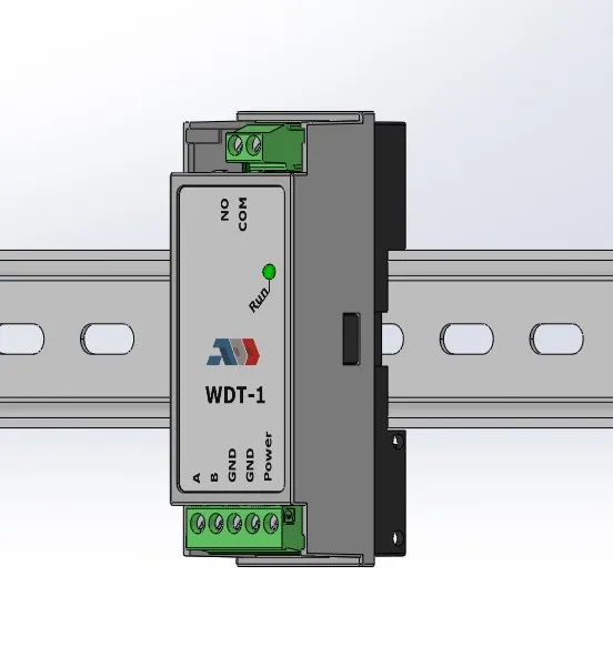 WDT-1: On a 35 mm DIN rail