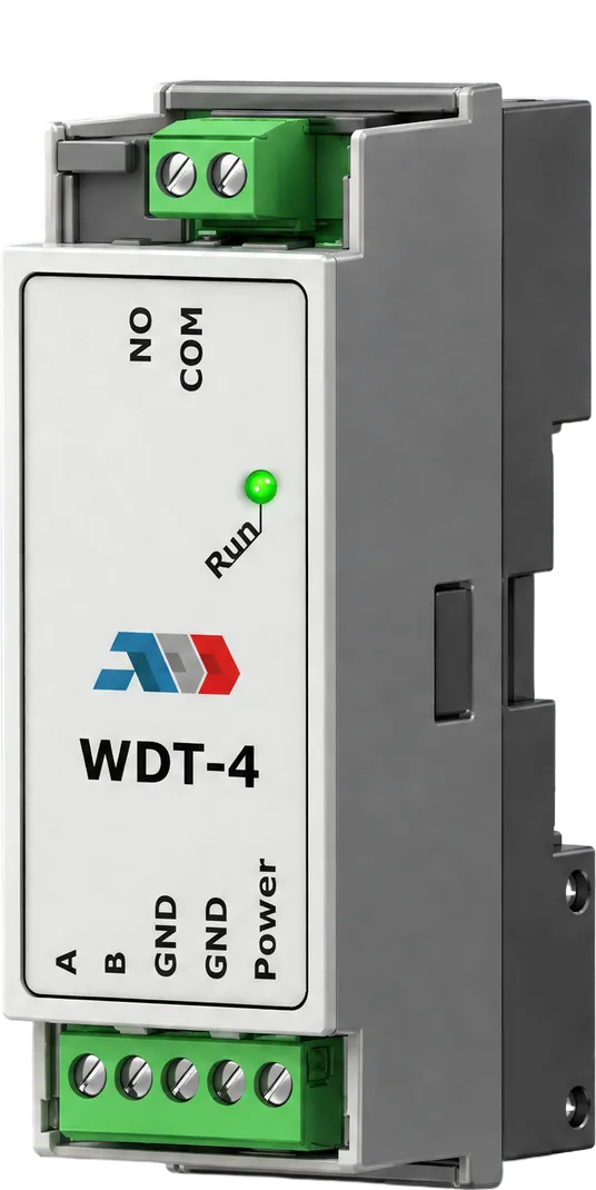 WDT-4 watchdog module, three-quarter view